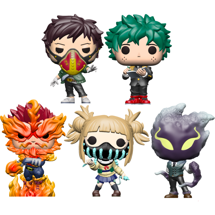 My Hero Academia - Stuck in the Middle Deku Pop! Vinyl Bundle (Set of 5) - The Amazing Collectables