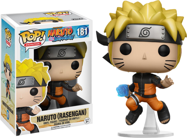 Funko Pop! Naruto: Shippuden - Naruto (Rasengan) #181 - The Amazing Collectables