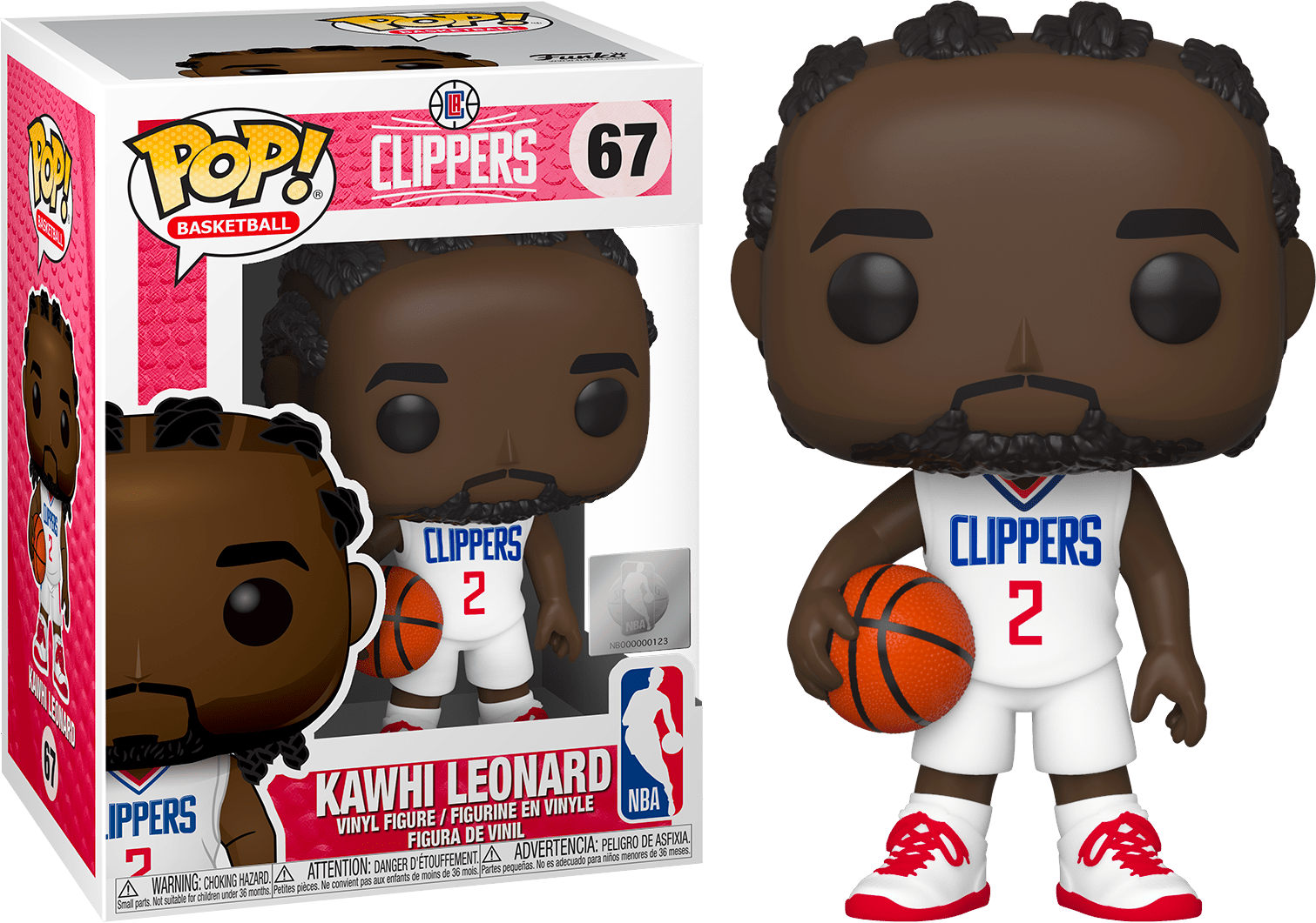 Funko POP! Basketball: LA Clippers - Kawhi Leonard #145