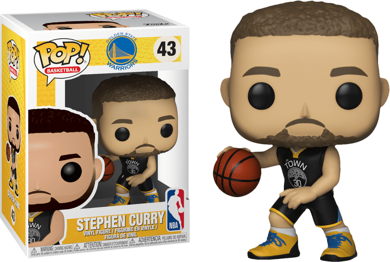 Funko Pop! NBA Basketball - Stephen Curry Golden State Warriors #43