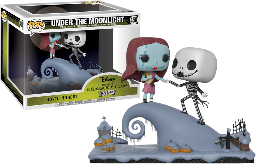 Funko Pop! The Nightmare Before Christmas - Jack and Sally Under The M