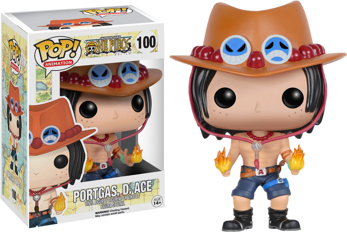 Funko Pop! One Piece - Portgas D Ace #100 - The Amazing Collectables