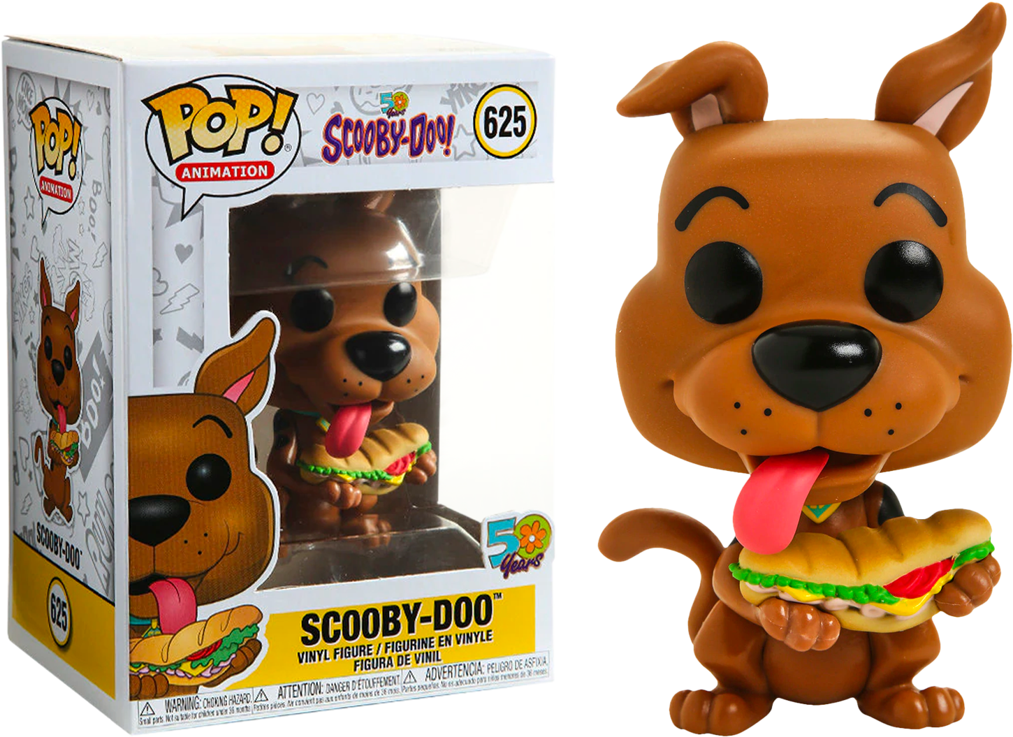 Funko Pop Scooby Doo Scooby Doo With Sandwich 625 funko-pop-scooby-doo-scooby-doo-with-sandwich-625