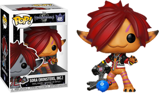 Funko Pop! Kingdom Hearts III - Sora Orange Monster's Inc. #485