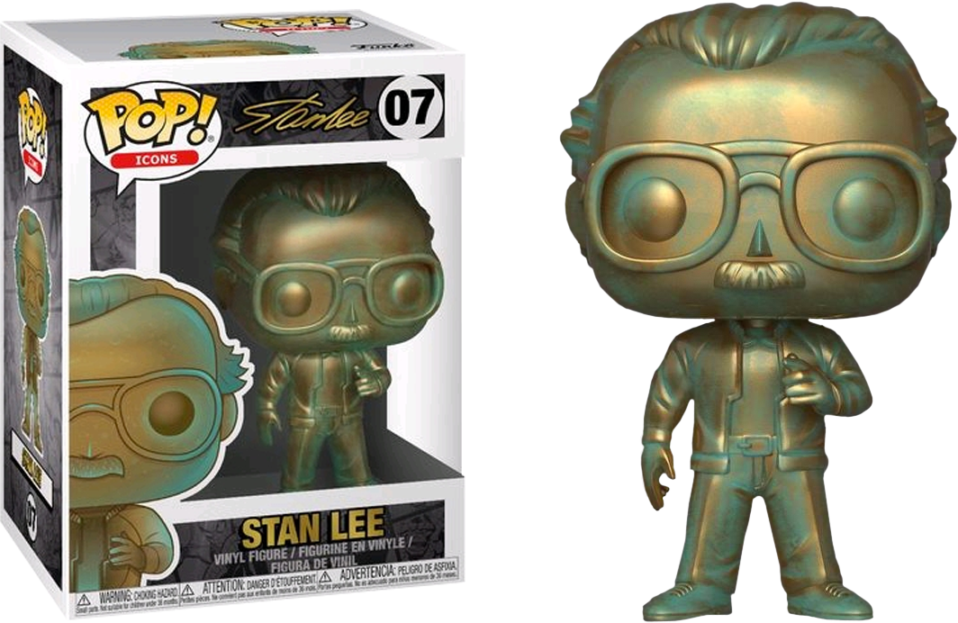 Funko Pop Stan Lee Stan Lee Patina 07