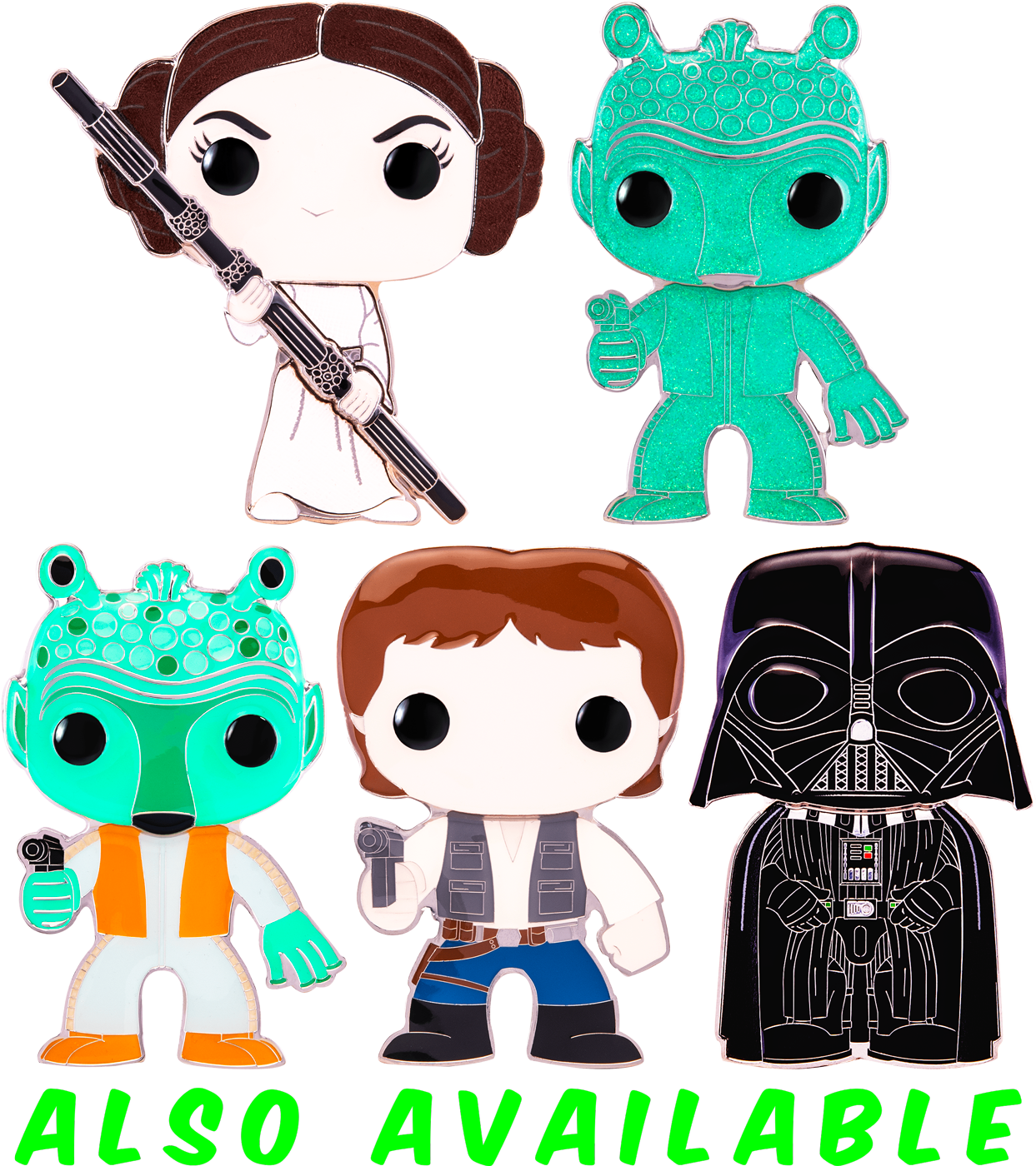 Funko Pop! Star Wars - Han Solo 4” Enamel Pin - The Amazing Collectables