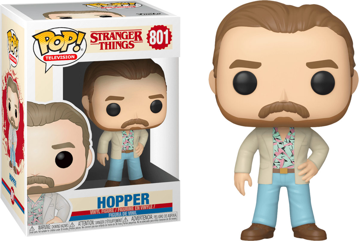 Funko Pop! Stranger Things 3 - Hopper #801 - The Amazing Collectables