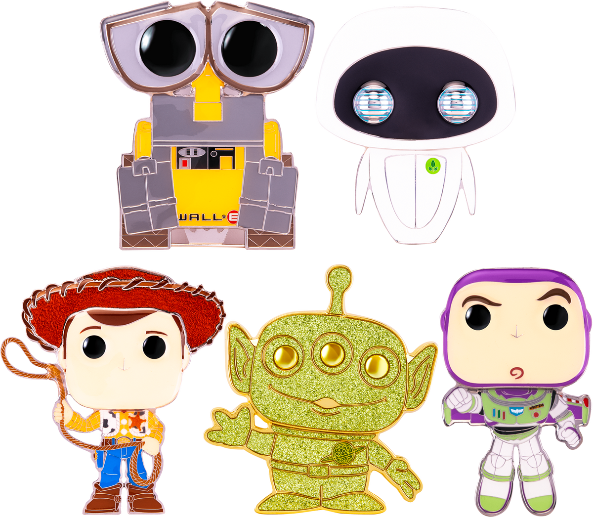 Funko Pop! Disney Pixar - Series 01 4” Enamel Pin - The Amazing Collectables
