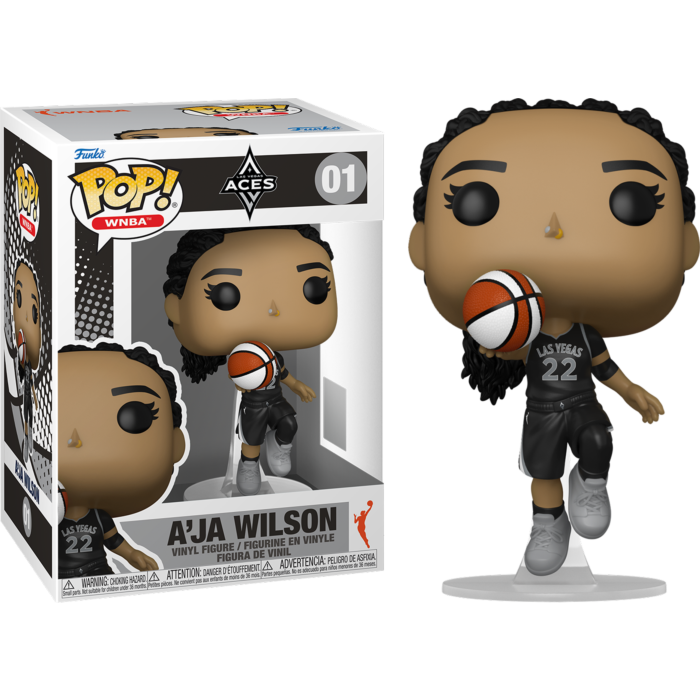 Funko Pop! WNBA Basketball - A'ja Wilson (Las Vegas Aces) #01