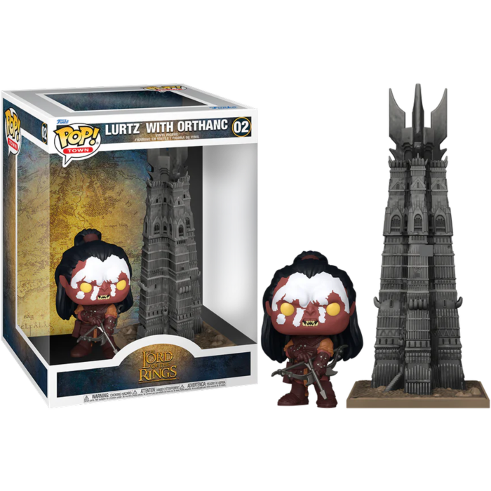 Funko Pop! Town - The Lord of the Rings - Lurtz with Orthanc #02