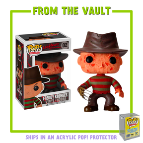 Funko Pop! A Nightmare On Elm Street - Freddy Krueger in Acrylic Protector (Vault) #02