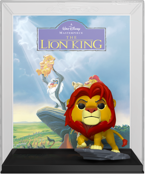 Funko Pop VHS Covers The Lion King Simba on Pride Rock 03