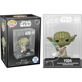 Funko Pop! Star Wars - Yoda with Lightsaber Diecast Metal #03 (Exclusive) - Chase Chance