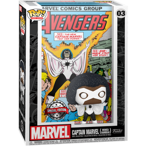 Funko Pop! Comic Covers - Marvel - Captain Marvel Monica Rambeau Avengers #227