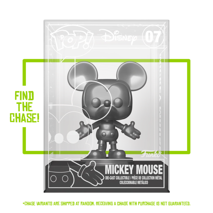 Funko Pop! Disney - Mickey Mouse Diecast Metal #07 - Chase Chance
