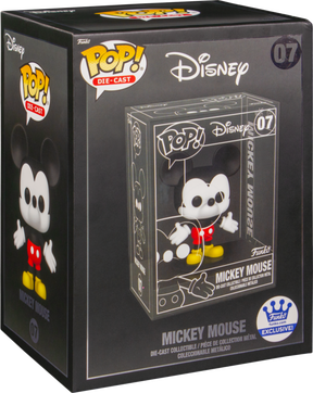 Funko Pop! Disney - Mickey Mouse Diecast Metal #07 - Chase Chance