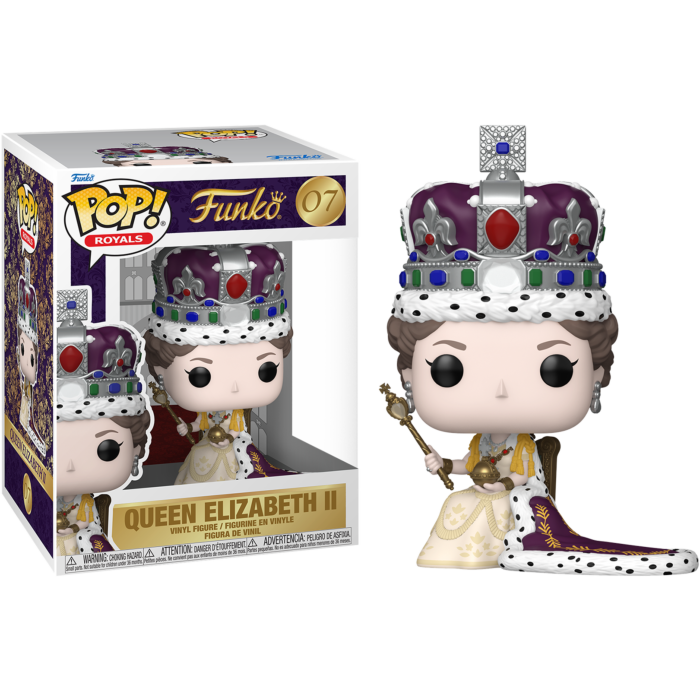 Funko Pop! Premium - Royal Family - Queen Elizabeth II Coronation #07