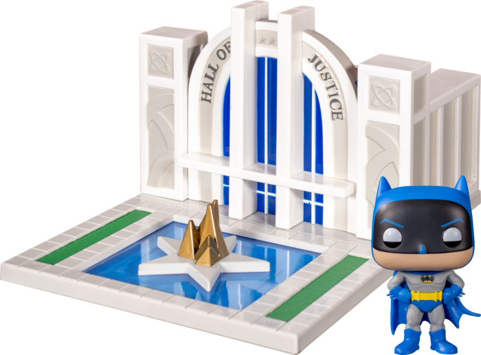 Funko Pop! Justice League - Batman with Hall of Justice with Town Hall #09