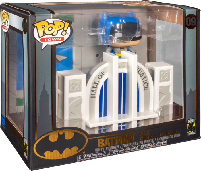 Funko Pop! Justice League - Batman with Hall of Justice with Town Hall #09