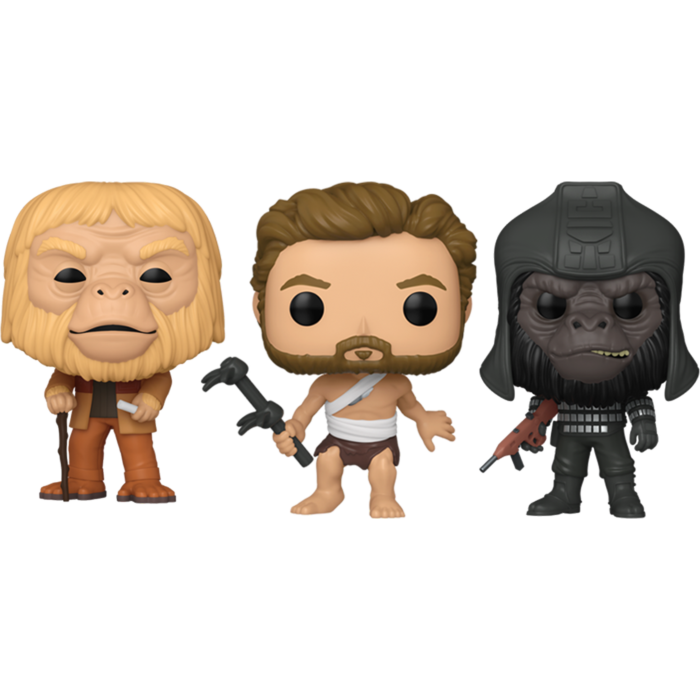 Funko Pop! Beneath the Planet of the Apes - Forbidden Zone - Bundle (Set of 3)