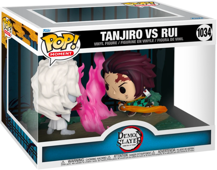 Funko Pop! Demon Slayer - Tanjiro vs Rui TV Moments - 2-Pack