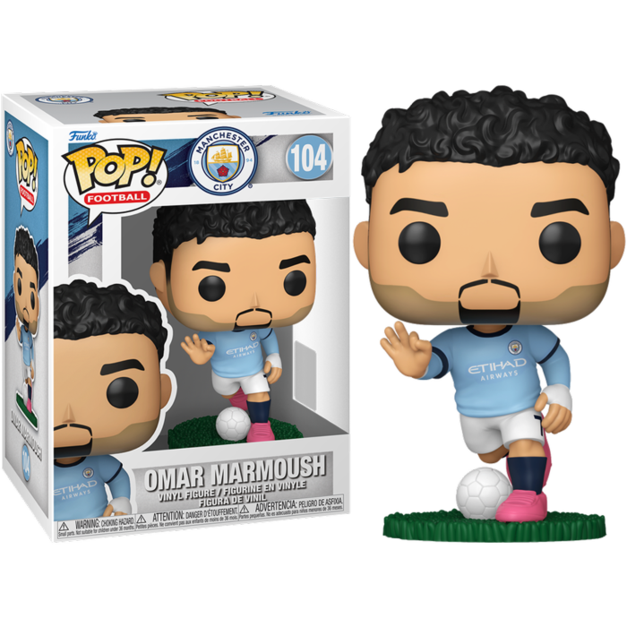 Funko Pop! Football (Soccer): Manchester City - Omar Marmoush #104