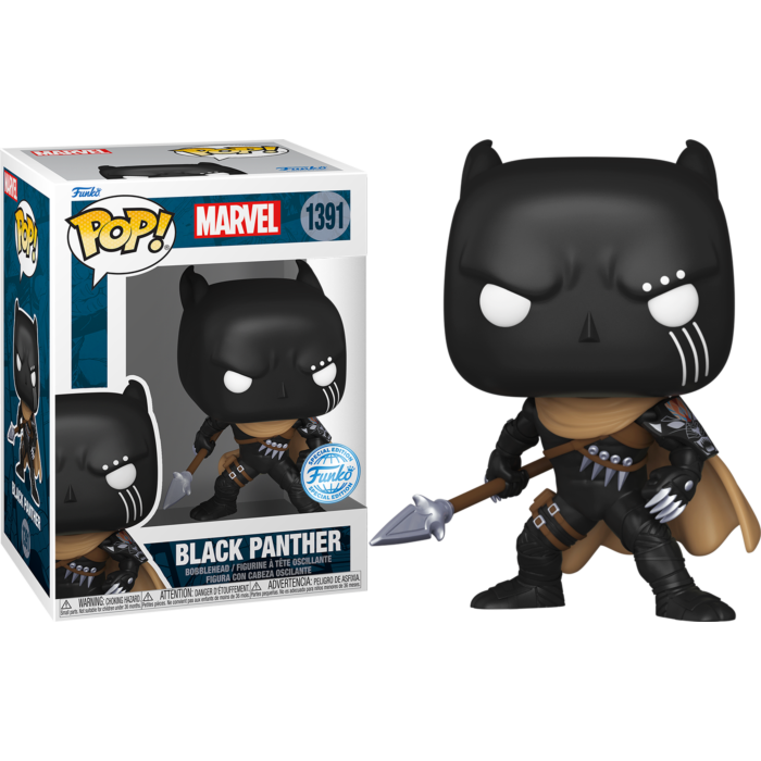 Funko Pop! Marvel Comics - The Black Panther Comic #1391