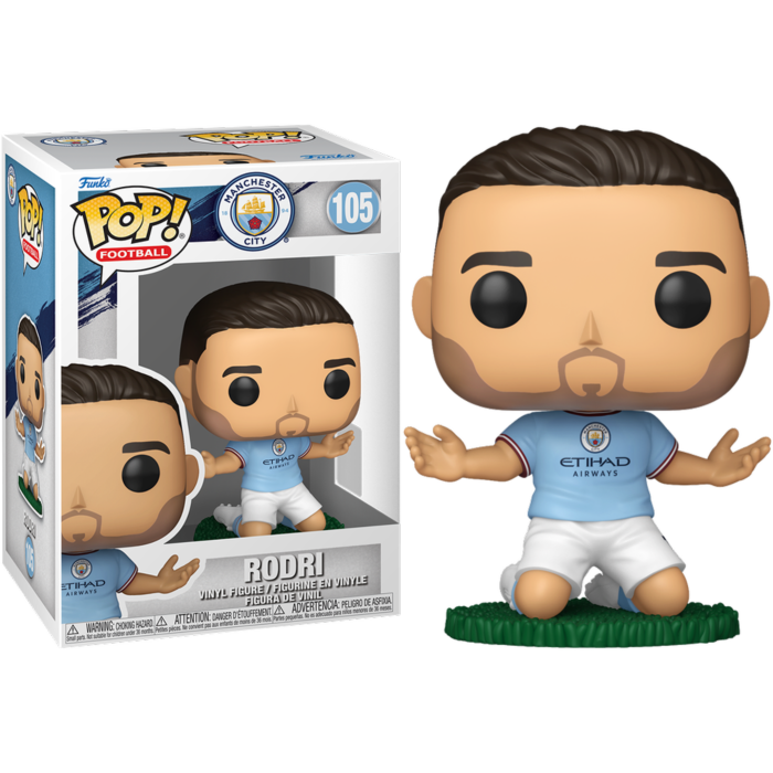 Funko Pop! Football (Soccer): Manchester City - Rodri Cascante #105
