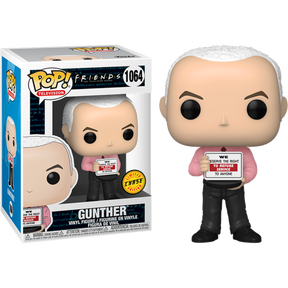 Funko Pop! Friends - Gunther with Acrylic Pop! Protector #1064 (Chase Variant)