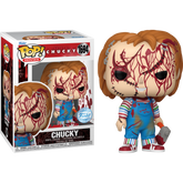 Funko Pop! Bride of Chucky - Chucky (Battle Damaged) #1694