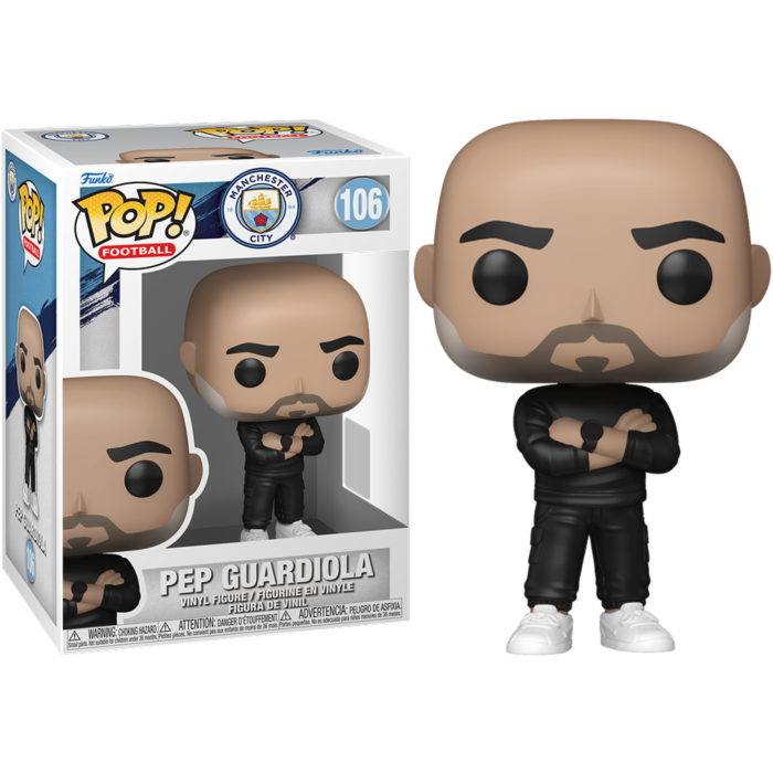 Funko Pop! Football (Soccer): Manchester City - Pep Guardiola #106