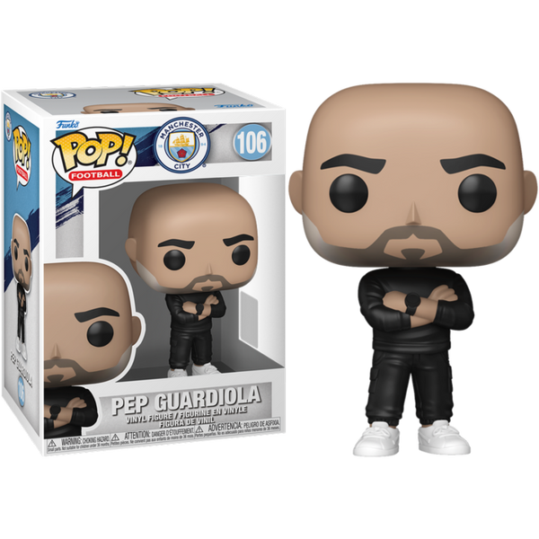 Funko Pop! Football (Soccer): Manchester City - Pep Guardiola #106