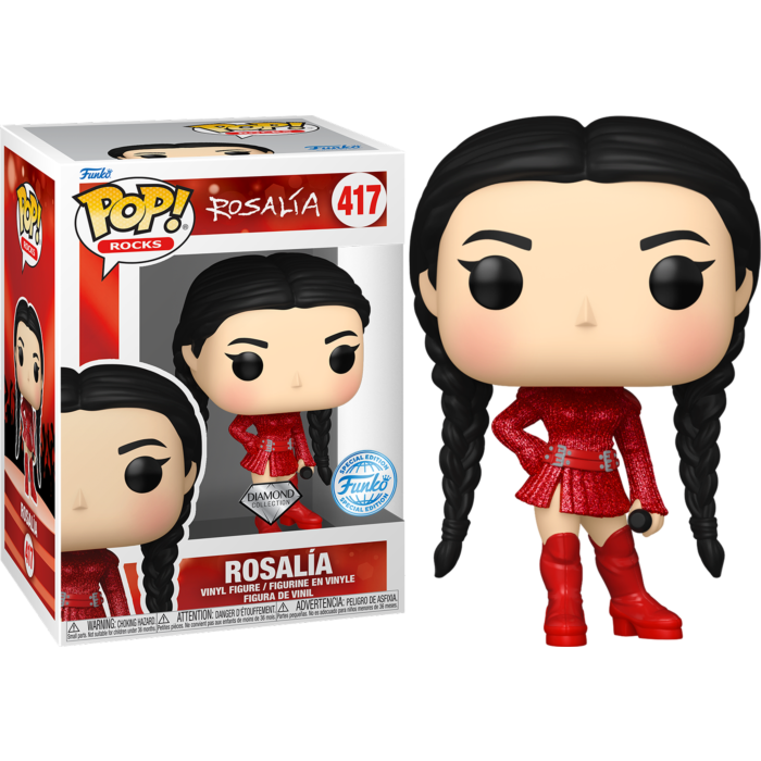 Funko Pop! Rosalía - Rosalía (Bizcochito) Diamond Glitter #417