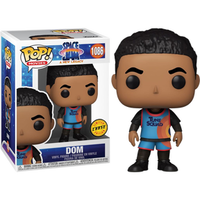Funko Pop! Space Jam 2: A New Legacy - Dom with Acrylic Pop! Protector #1086 (Chase Variant)