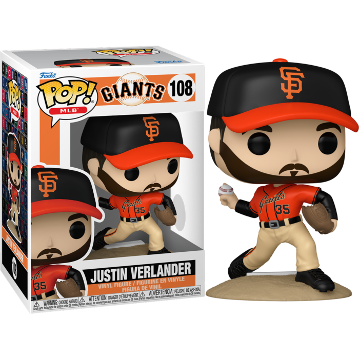 Funko Pop! MLB Baseball - Justin Verlander ( San Francisco Giants) #108