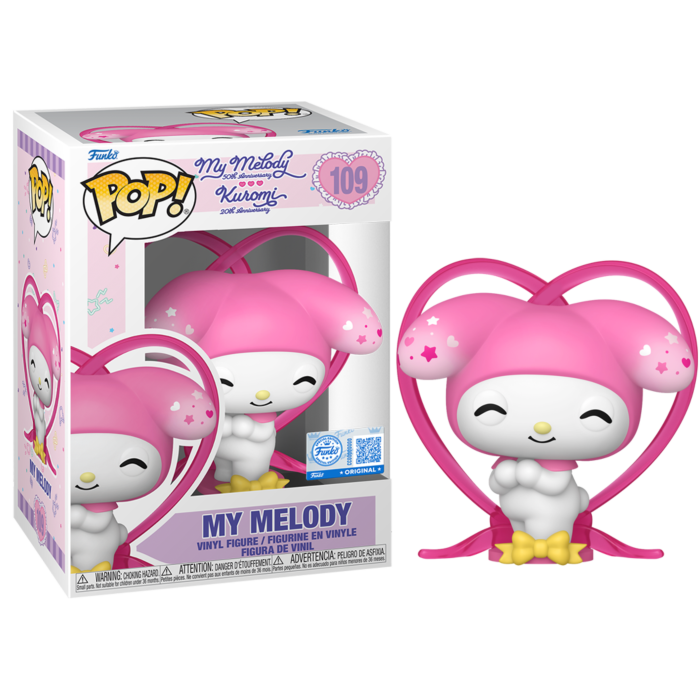 Funko Pop! Hello Kitty & Friends - My Melody With Ribbon 50th Anniversary #109