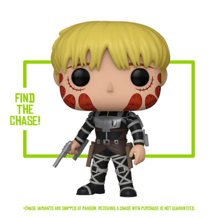 Funko Pop! Attack on Titan - Armin Arlelt #1447 - Chase Chance