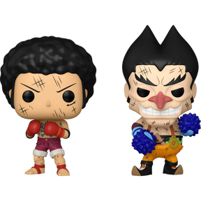 funko pop luffy gear 2 Funko Pop! One Piece - Luffy & Foxy - 2-Pack