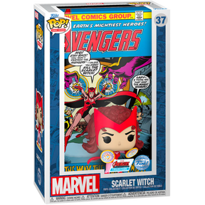 Funko Pop! Comic Covers - Marvel - Scarlet Witch The Avengers #37