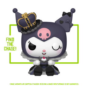 Funko Pop! Hello Kitty & Friends - Royal Kuromi #110 - Chase Chance (+ Box of 3 Mystery Exclusive)