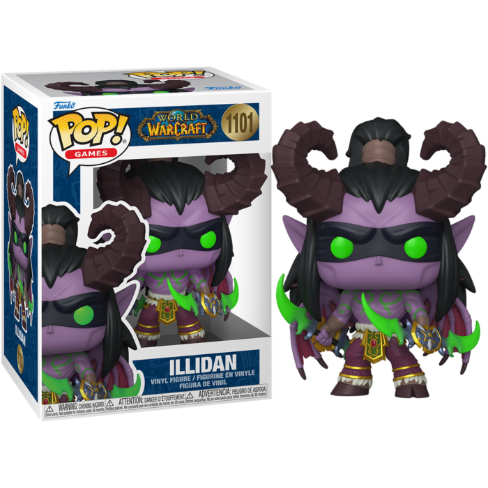 Funko Pop! World of Warcraft: The War Within - Illidan #1101 - Chase Chance