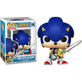 Funko Pop! Sonic the Hedgehog - Sonic with Caliburn Pop! Vinyl Figure (2025 Fall Convention Exclusive) #1106