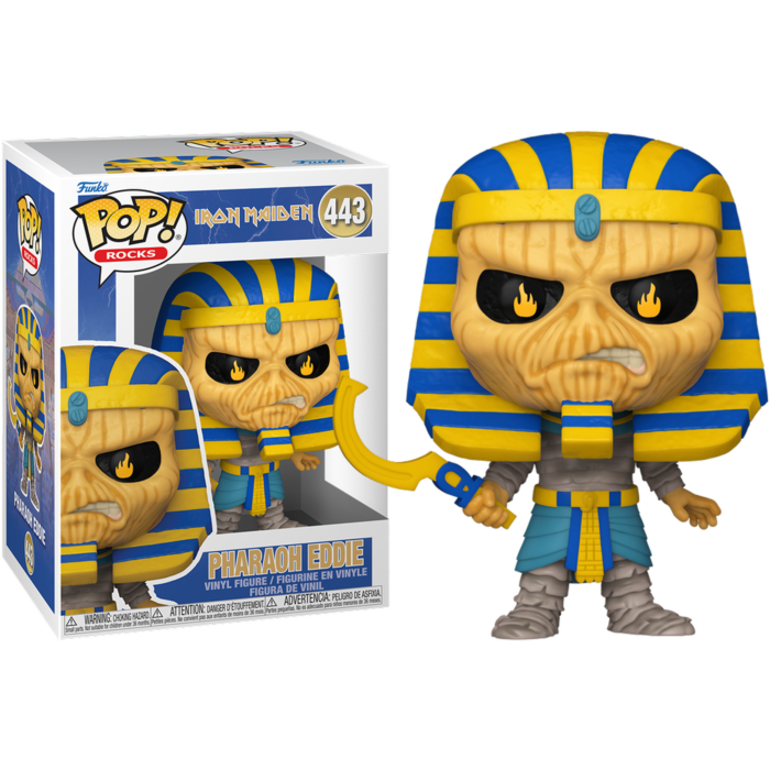 Funko Pop! Iron Maiden: 50th Anniversary - Pharaoh Eddie #443