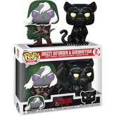 Funko Pop! Dungeons & Dragons - Drizzt Do’Urden & Guenhwyvar - 2-Pack