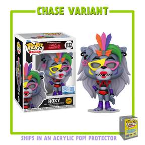 Funko Pop! Five Nights at Freddy's: Help Wanted 2 - Roxy with Acrylic Pop! Protector #1132 (Chase Variant)