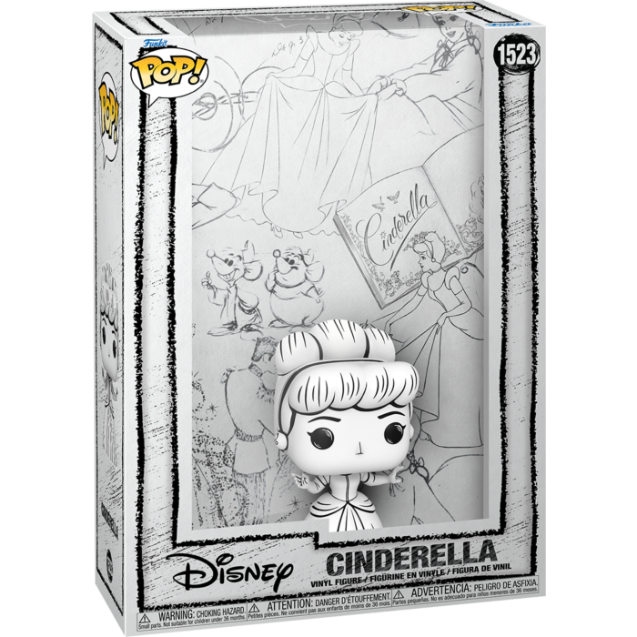 Funko Pop! Covers - Disney: Sketched - Cinderella #1523