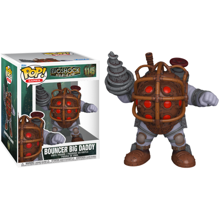 Funko Pop! Bioshock - Bouncer Big Daddy 6" Super Sized #1145 - Real Pop Mania