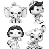 Funko Pop! Disney: Sketched - Nostalgic - Bundle (Set of 4)