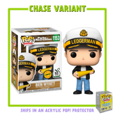 Funko Pop! Parks and Recreation - Ben Wyatt - in Acrylic with Pop! Protector #1153 - Chase Variant