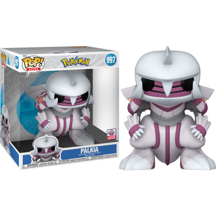 Funko Pop! Pokemon - Palkia Jumbo Sized 10" #997 (2024 Funkon London Convention Exclusive)